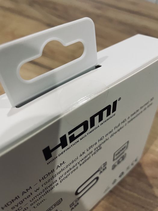 Kabel HDMI 4K 3D 1,5m XLine NOWY!