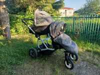Wózek Bebetto 42 dla bliźniaków i dzieci rok po roku
