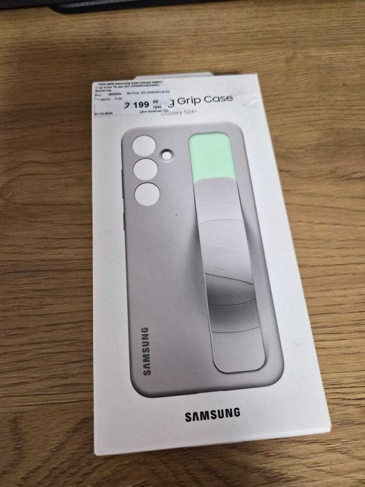 Чохол Samsung Standing Grip Case для Galaxy S24+ Оригінал!