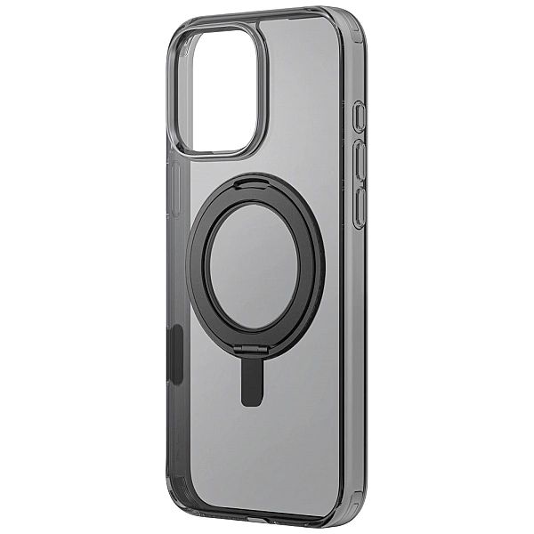 Etui UNIQ Swivix 360 Rotating Kickstand na iPhone 16 Pro Max - czarne
