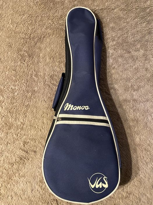 Ukulele concerto com saco + jogo de cordas