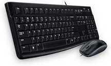 Logitech MK120 przewodowa mysz komputerowa mysz optyczna USB