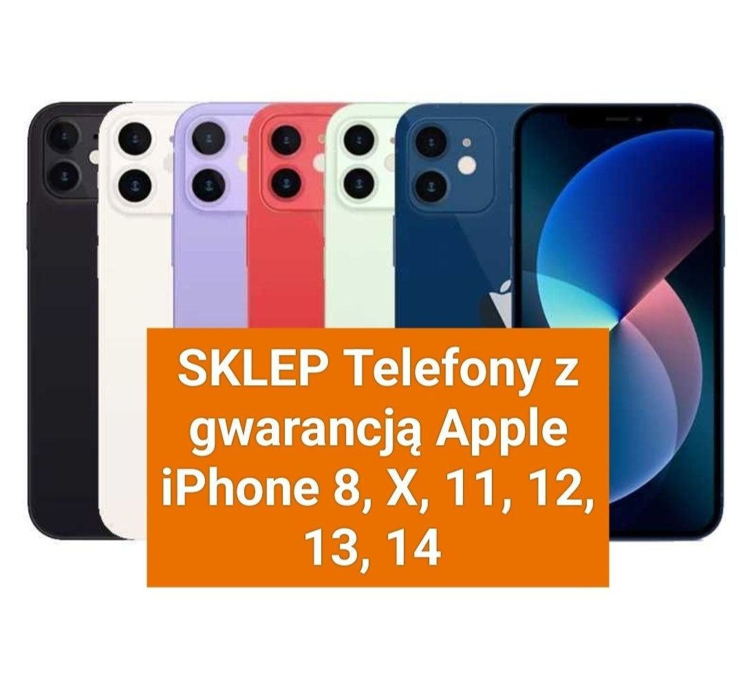 iPhone Apple 11,12,13,14 Pro, Max gwarancja sklep