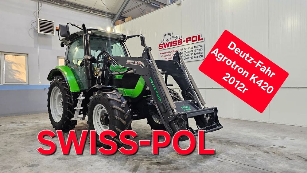 Deutz-Fahr K 420 Ładowacz Tur  K410 K430 Arion 420 Ares 412 Vario 6320 se 6220 Premium  Transport Maxxum JXU Pronar Ursus Zetor JXU TL 115