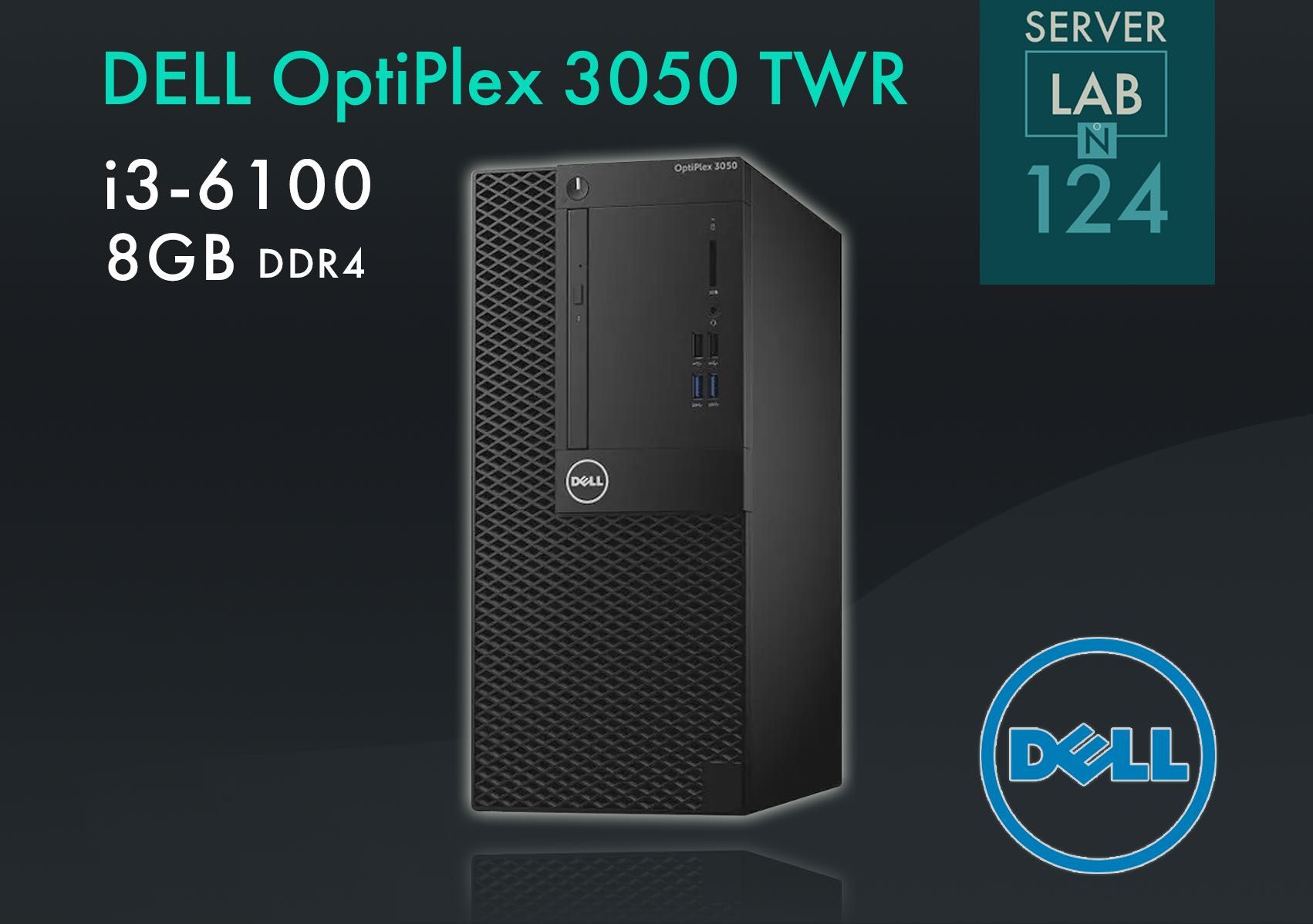 DELL OptiPlex 3050 MT i3-6100 /DDR4 8GB/ SSD256