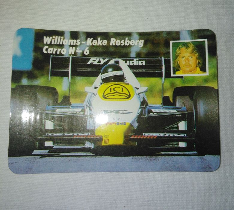 Calendário F1/ 1987