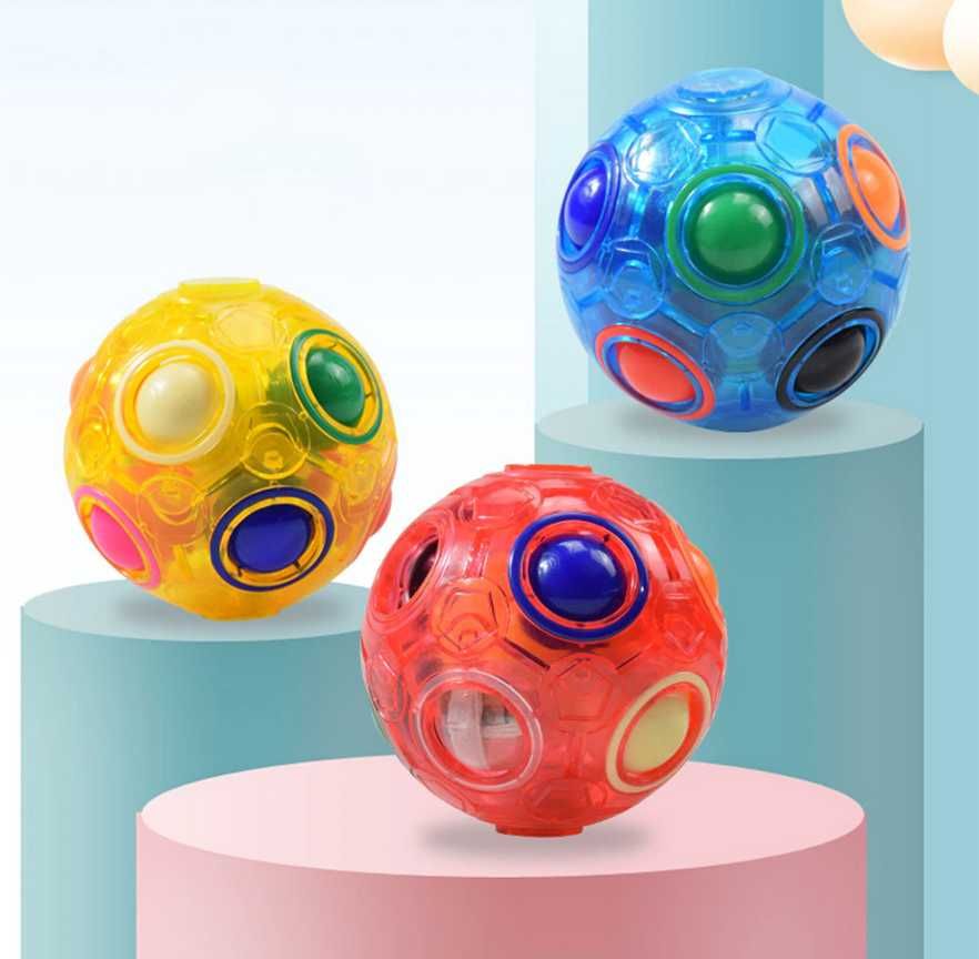 Piłka Antystresowa Magiczna Magic Fidget Kolorowa