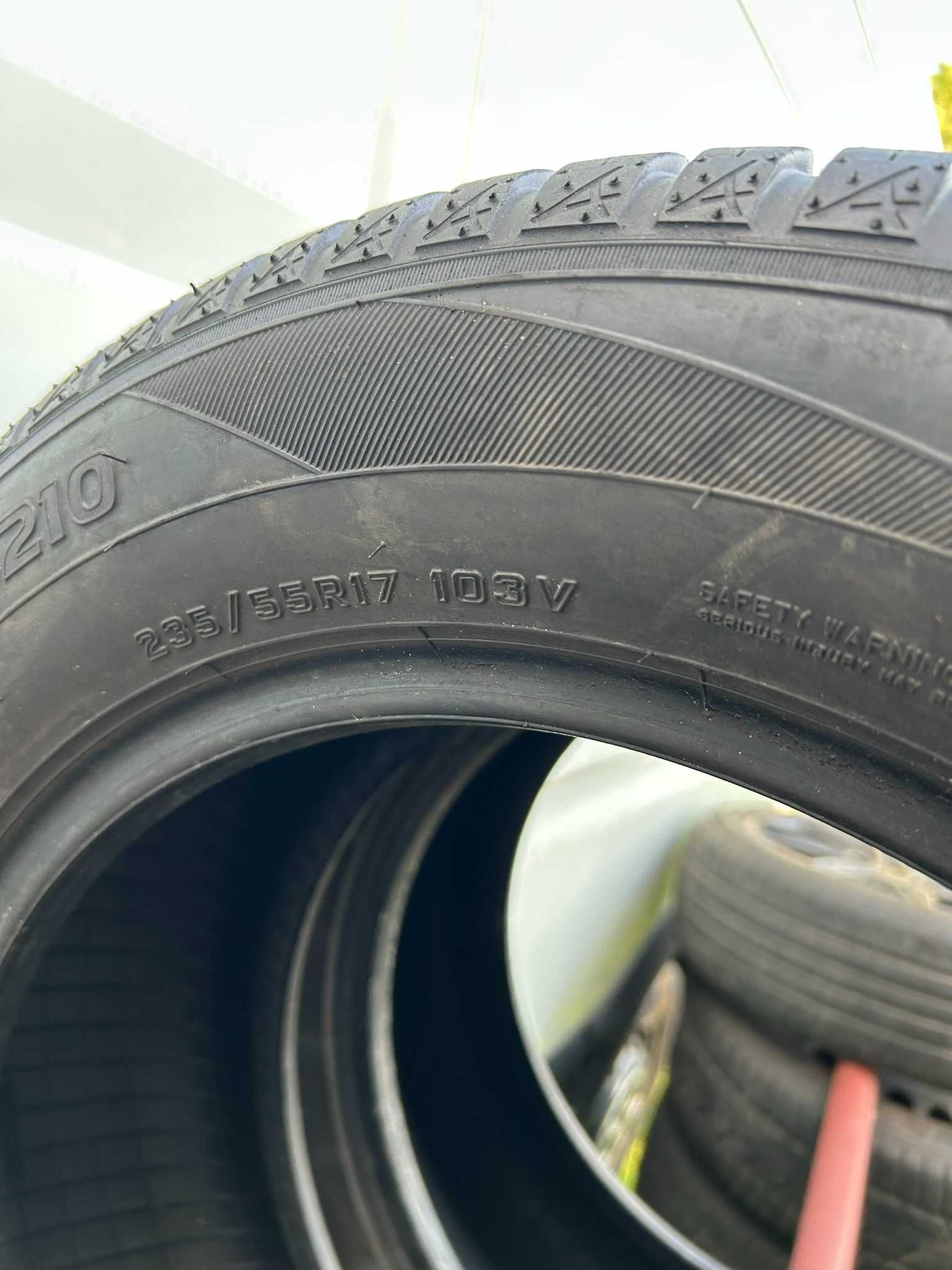 Opony 235/55 r17 Falken 2121 wielosezon 6,5mm #109