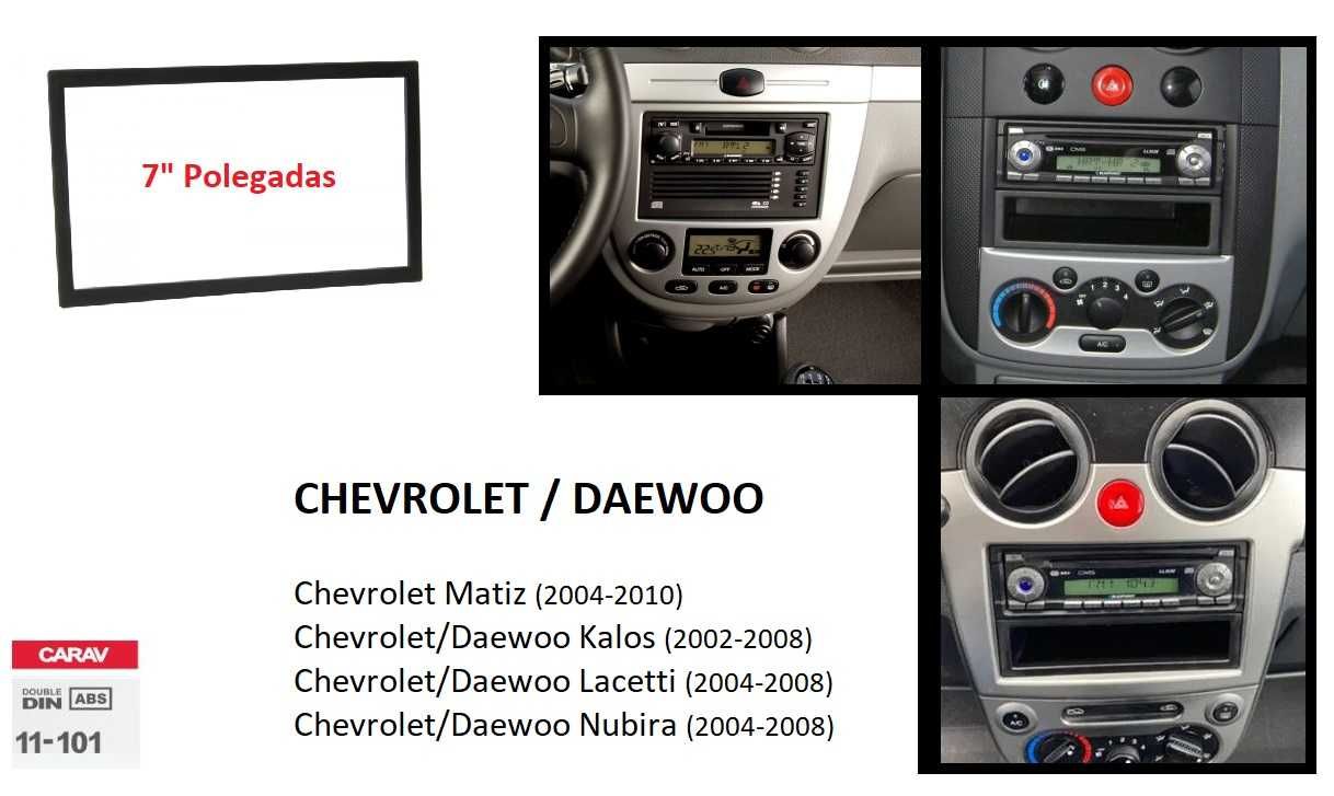 Rádio 2DIN • CHEVROLET DAEWOO • Lacetti Nubira Matiz Kalos Android GPS