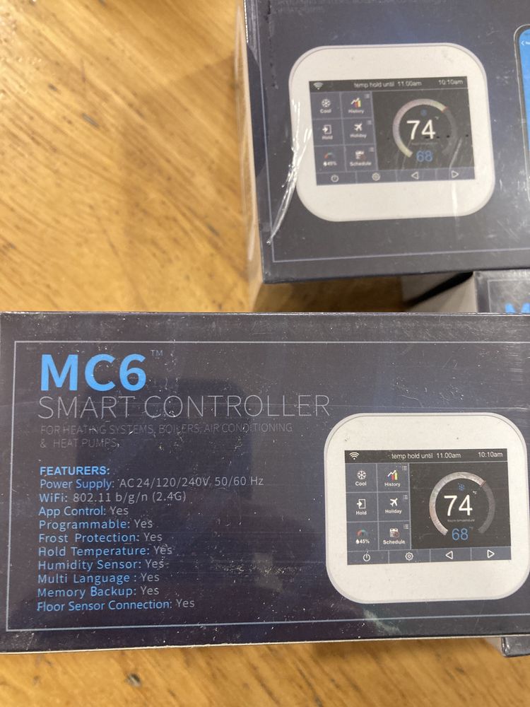 Controlador wi fi digital touch MC6 Smart Controller Alexa - Novo