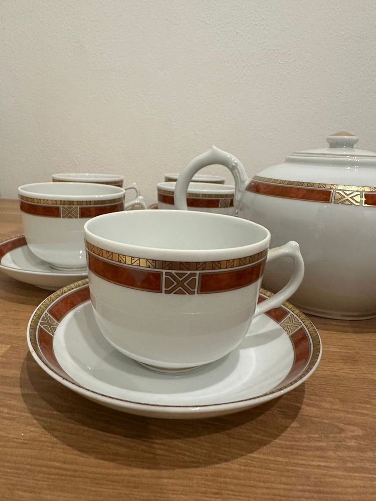 Serviço chá Pocelana/Porcel 14 peças