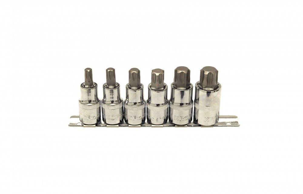 Jogo 6 Chaves 1/2" Torx Plus