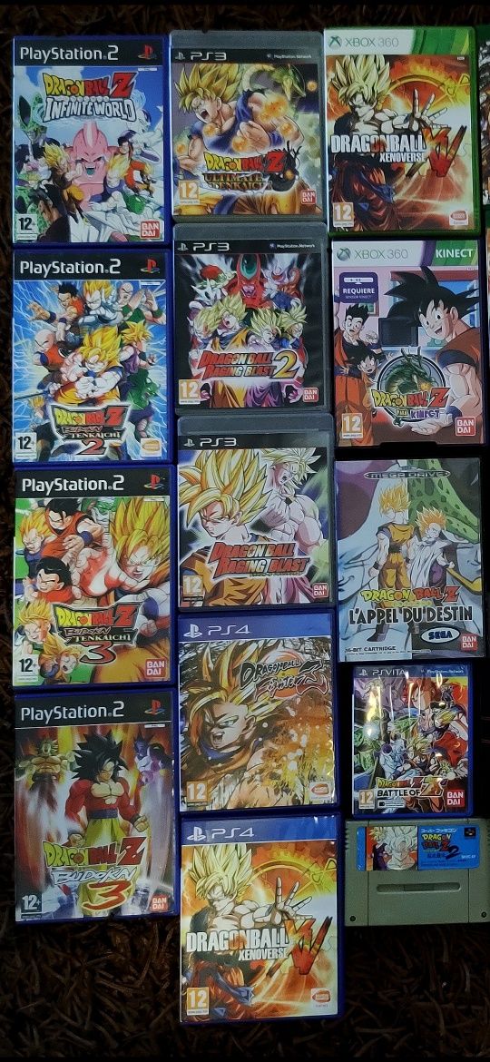 Dragon Ball (Nintendo, PlayStation, Xbox, S.Famicom)