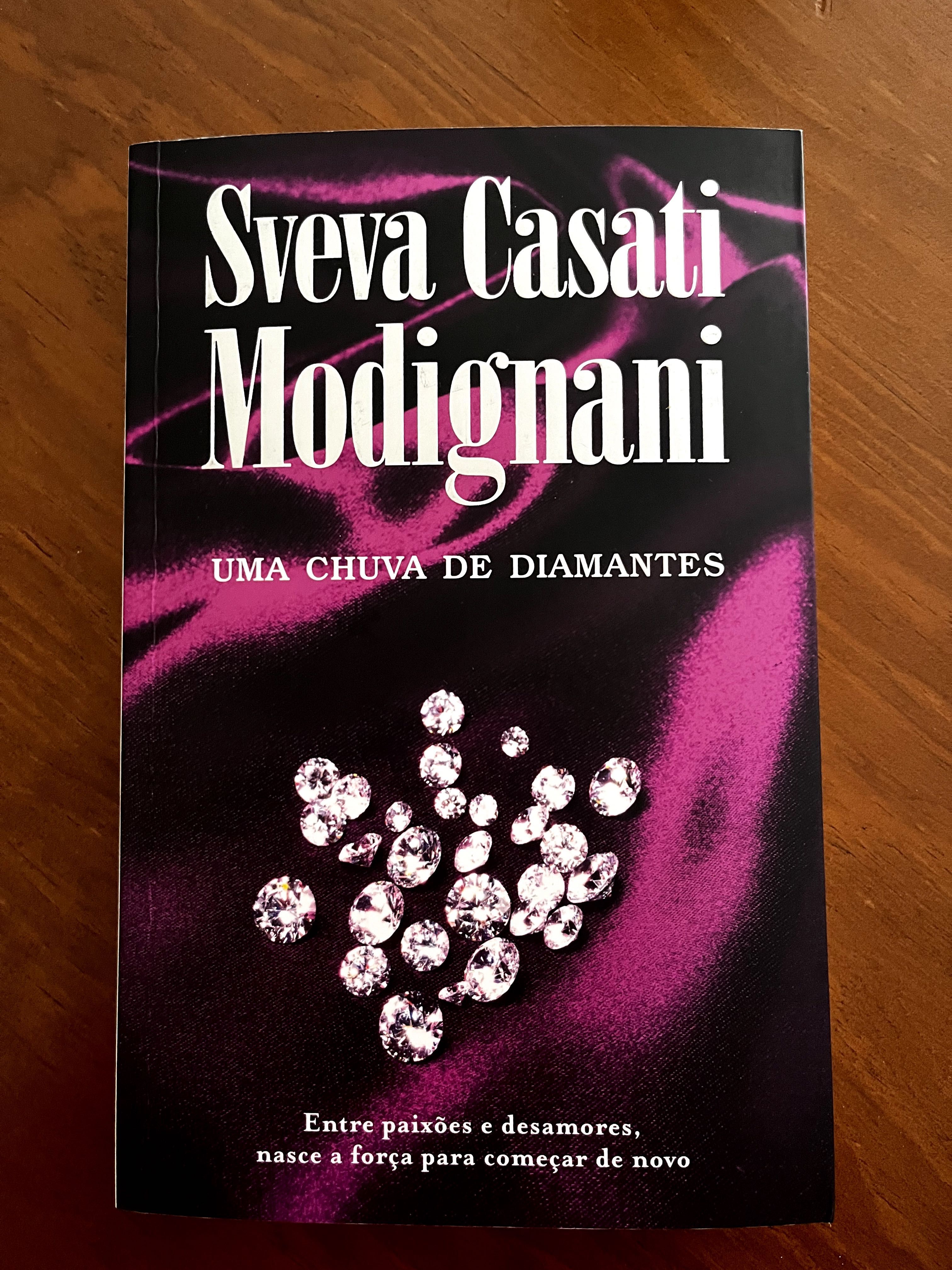 Livro “Uma chuva de Diamantes” de Sveva Casati Modignani