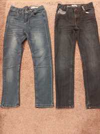 Spodnie jeansowe 2szt. 146-152