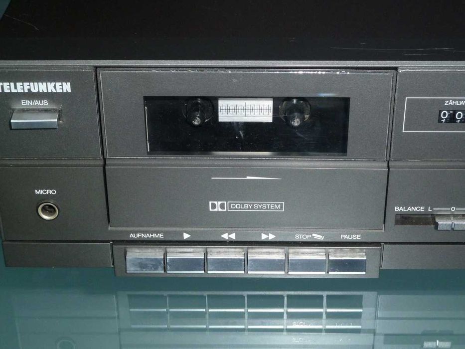 Magnetofon/Deck TELEFUNKEN HC650 -(jak Yamaha, Technics)- sprawny 100%