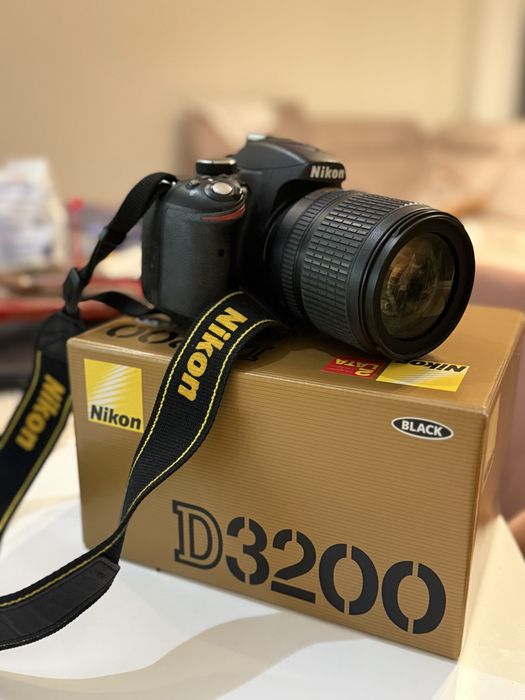 Nikon d3200 + NIKKOR 18-105 VR kit