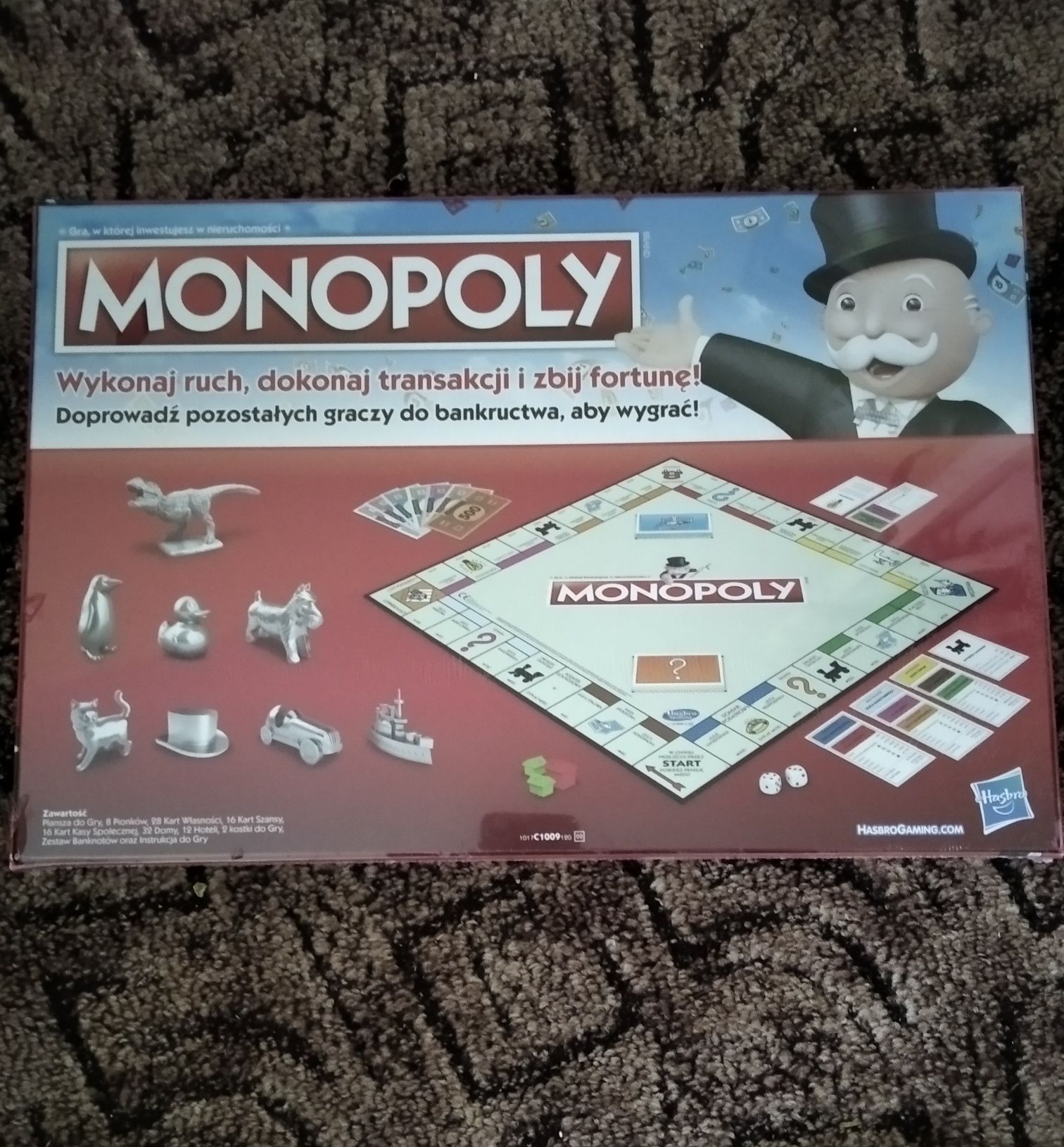Gra Monopoly zafoliowana