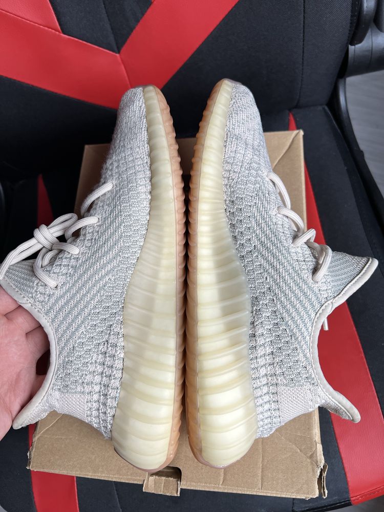 Adidas Yeezy Boost 350 V2 Citrin sneakersy szare kanye 42