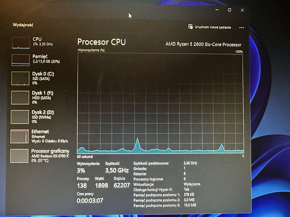 AMD Razen 5 2600
