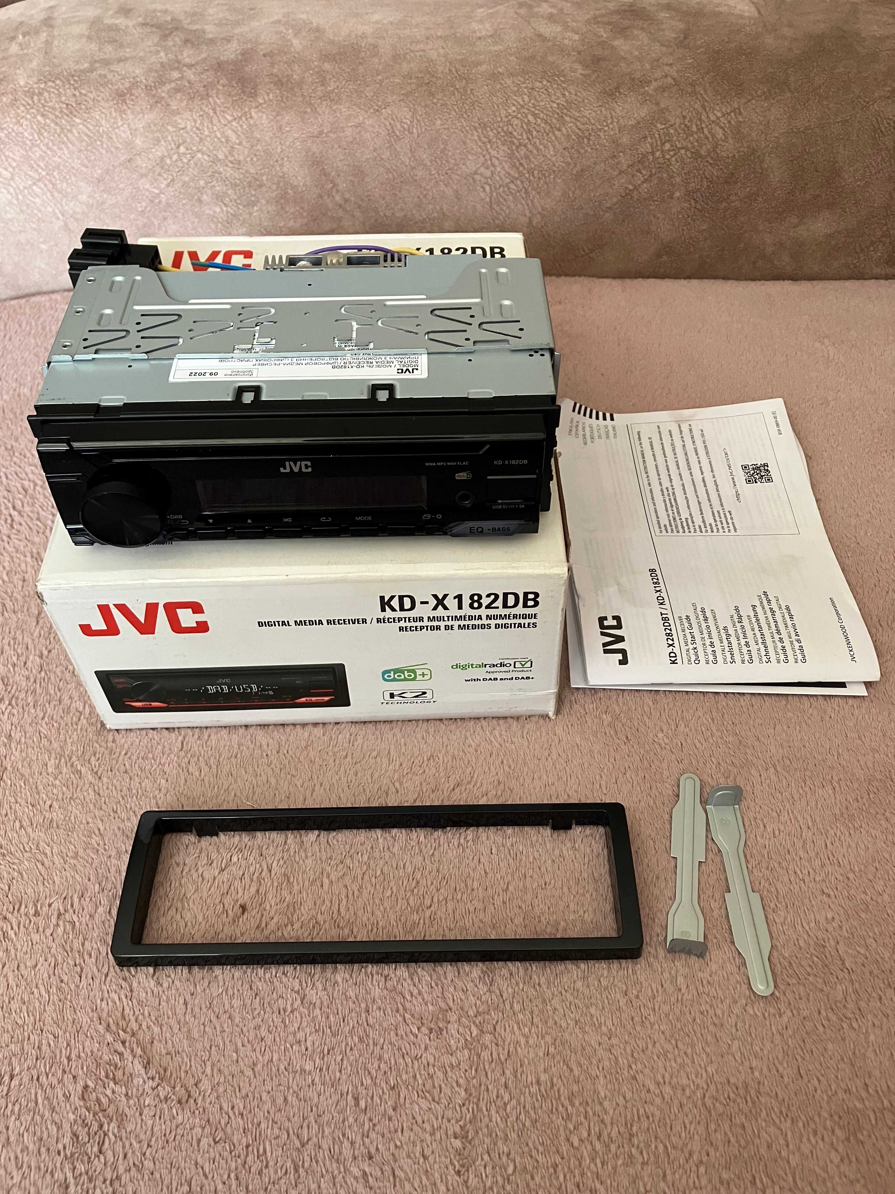 Radio samochodowe JVC KD-X182DB