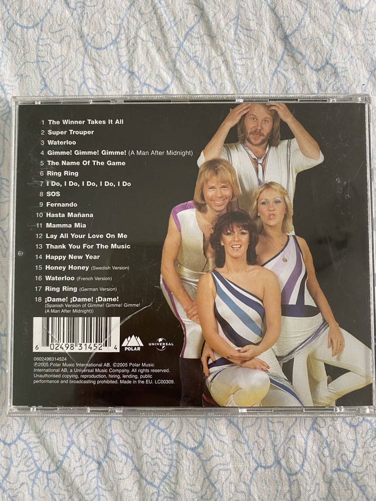 ABBA 18 hits płyta CD