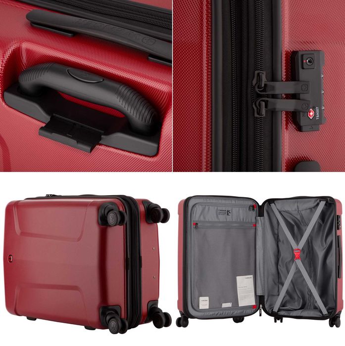 Валіза Wenger Legacy Large 99/115л,TSA, полікарб, red -20% + gift