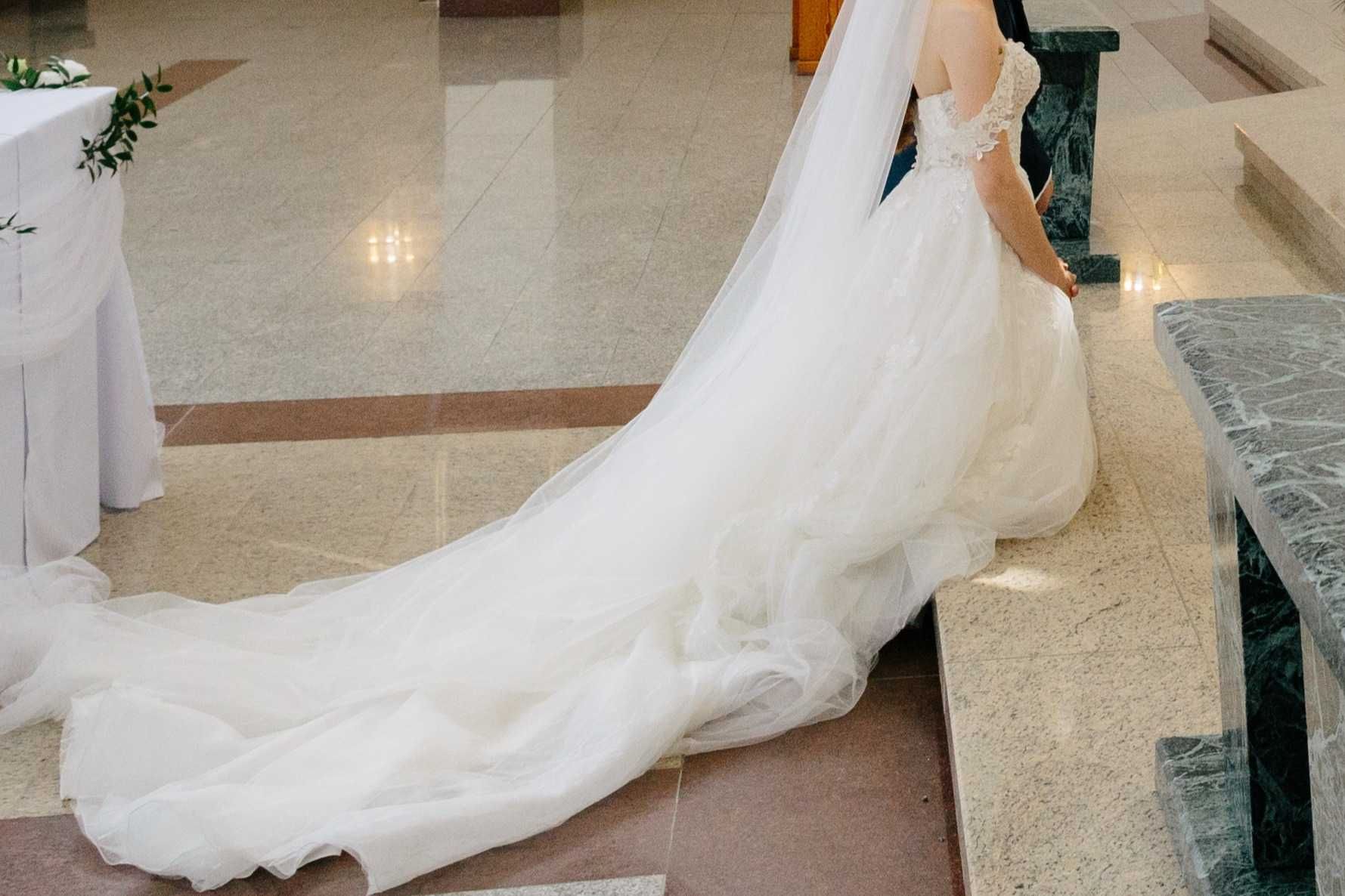 Wyjątkowa suknia ślubna Stella York – księżniczka, rozmiar XS