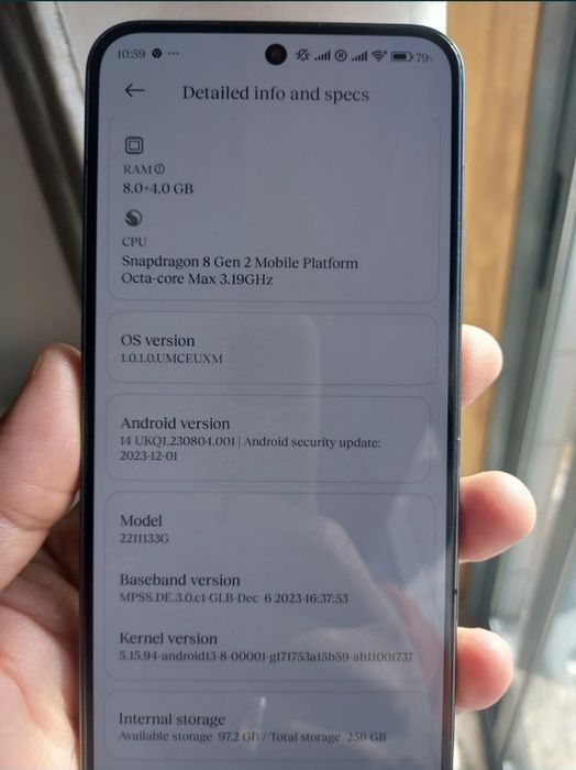 Xiaomi 13  5g 8gb/256gb NOVO