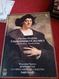 Vendo livro "paraísos perdidos" com 2 dvd de Christophorus Columbus.