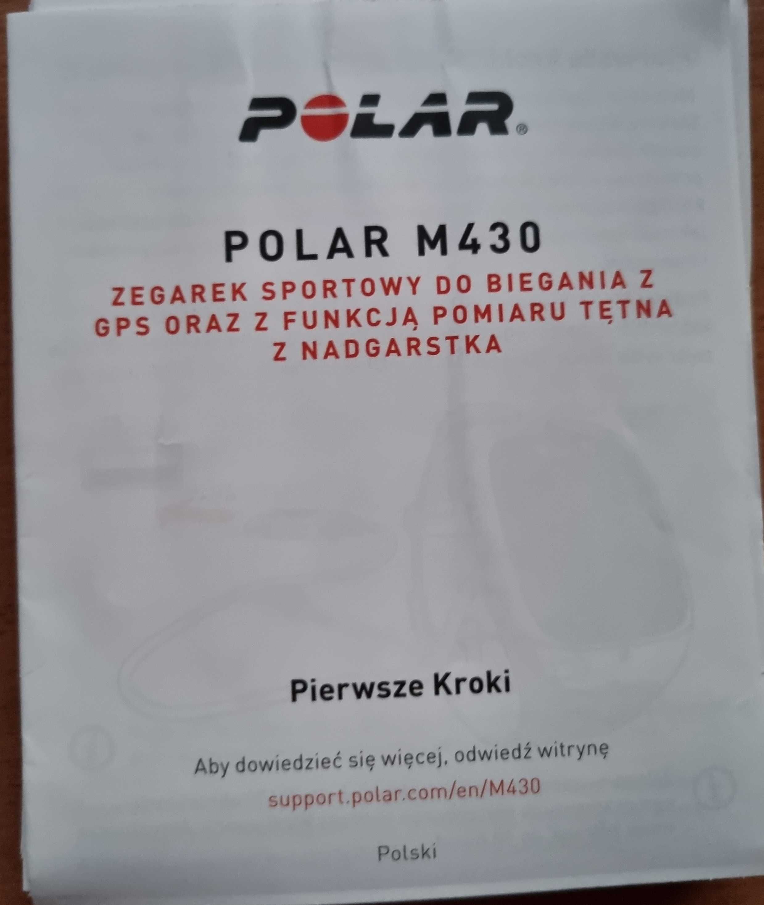 Zegarek sportowy POLAR M430 Biały