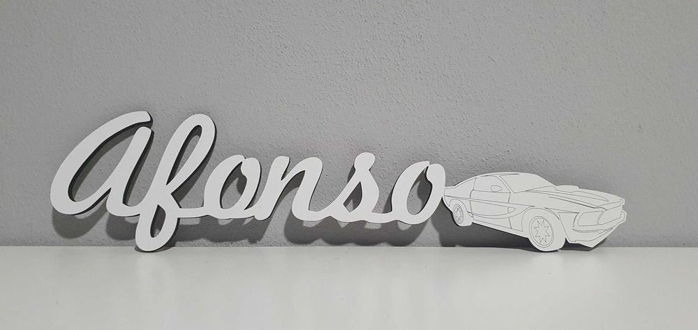 Nomes personalizados para porta ou parede