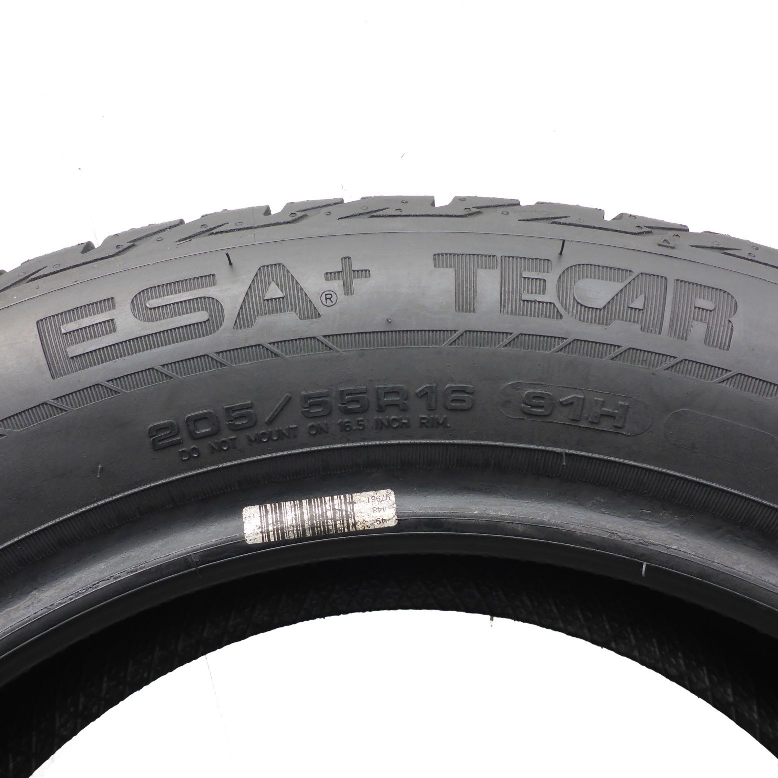 205/55 /R16 ESA TECAR 205/55R16 91H  Zima 2017 8.4-8.8mm Jak Nowe