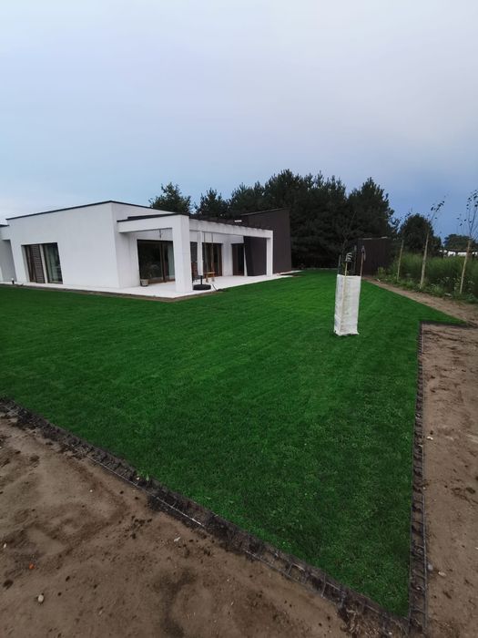 Zakładanie trawników, nawodnienia, usługi glebogryzarką separacyjną