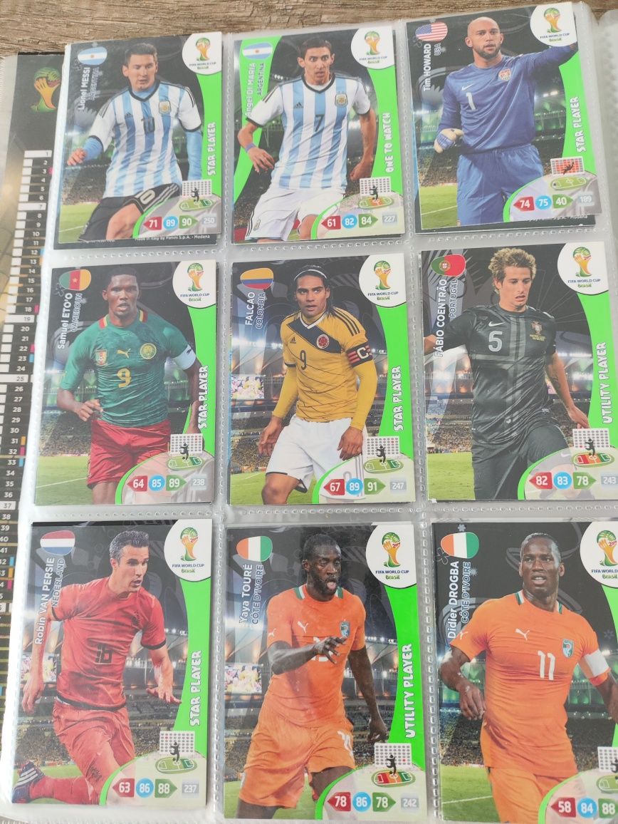 Karty piłkarskie FIFA World Cup Brasil 2014