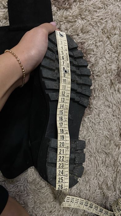 Чоботи змма- осінь замш