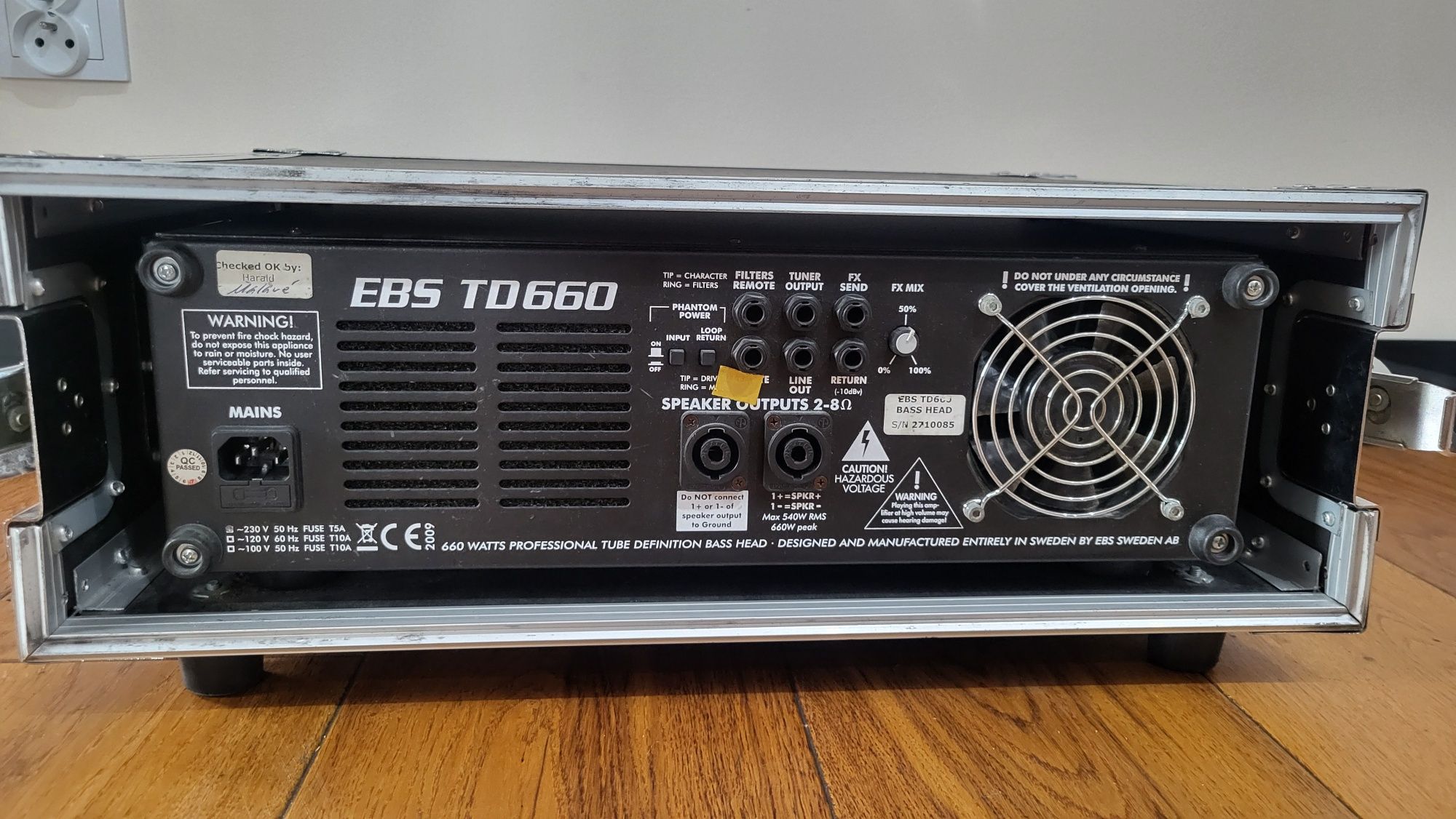 EBS TD660- wzmacniacz basowy