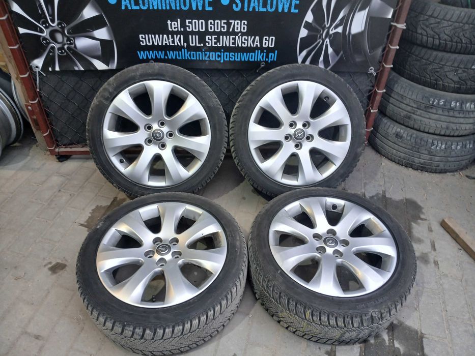 4x koła zimowe R17 5x105 Opel Astra J K Chevrolet