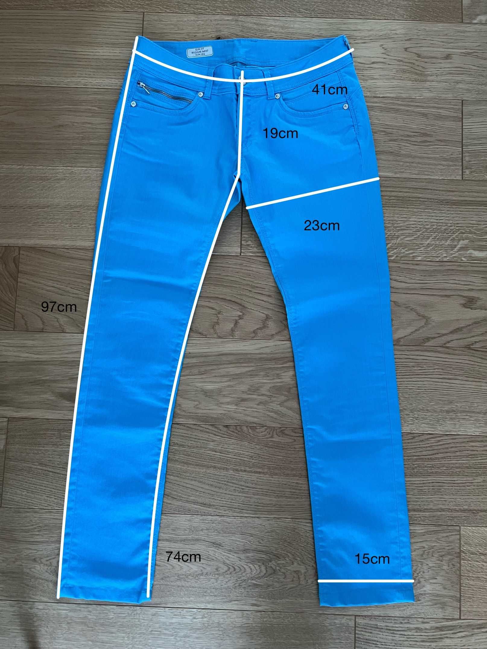 Niebieskie spodnie (slim fit), Pepe Jeans - W30 L32