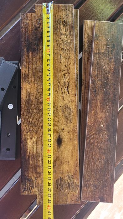 Поличка на стіну 4 гачка