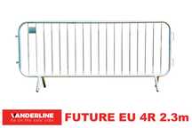PROMOCJA EVENTU Barierki Mobilne FUTURE X 2,3 stalowe ocynk VANDERLINE