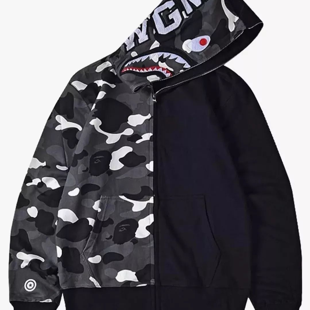 Casacos bape shark