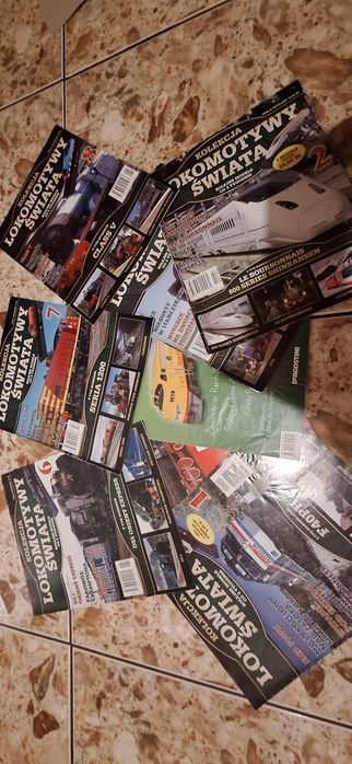 Gazetki lokomotywy  świata