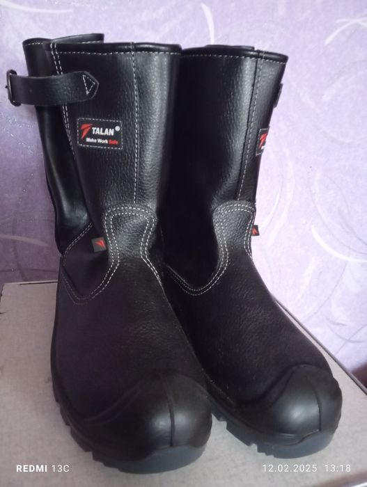 Робочі черевики утеплені, чоботи, 43р.