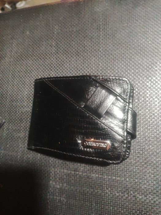 Carteira pele genuína