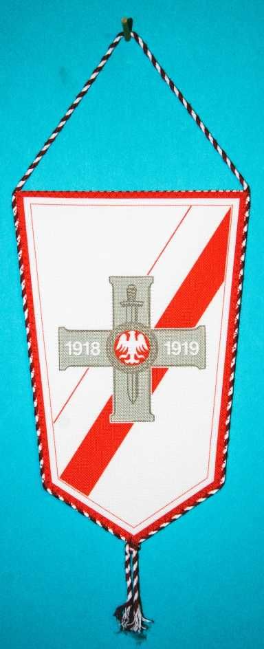 Proporczyk „Krzyż Powstańczy ” 73 A (pakiet 2 szt.)