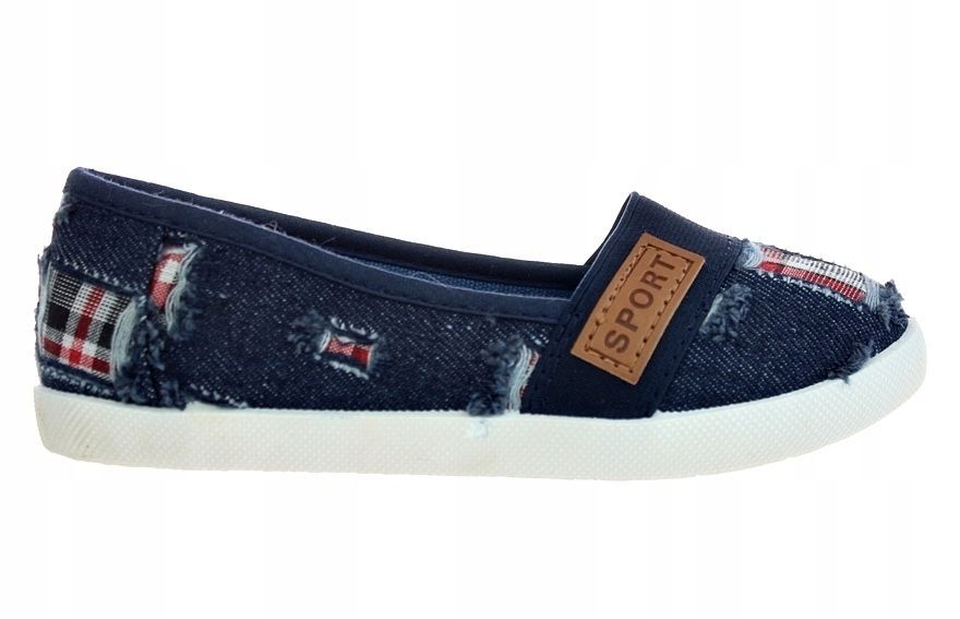 Tenisówki Buty Dziecięce Jeansowe Casual 5727 Rozmiar: 24