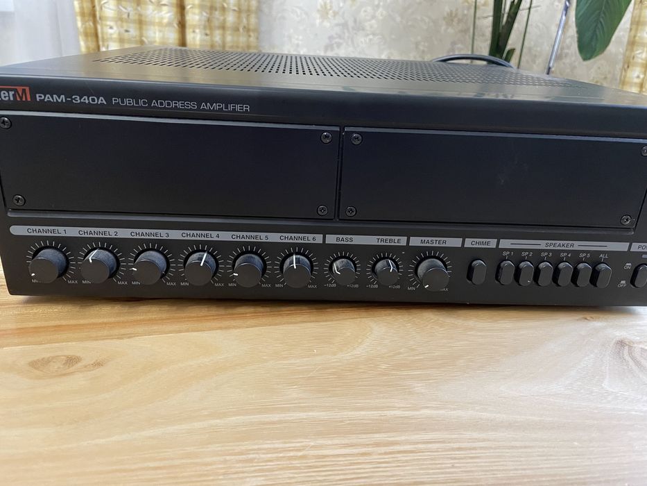 продам pam-340a public address amplifier