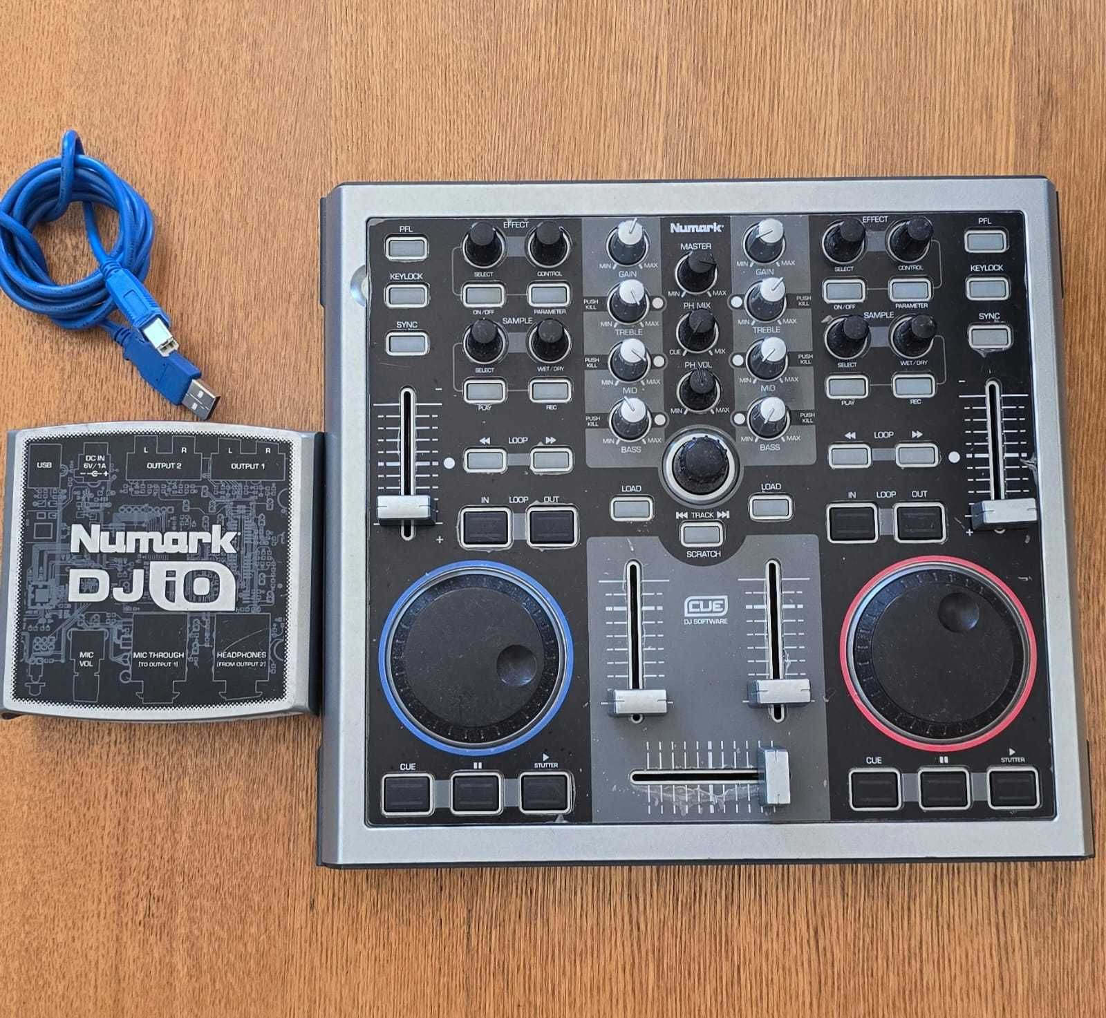 Numark Total Control - DJ Controller + Numark DJ IO Interface