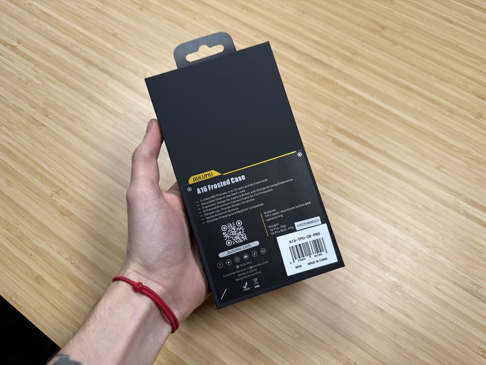Aulumu A16 Frosted Case do iPhone 16 Pro